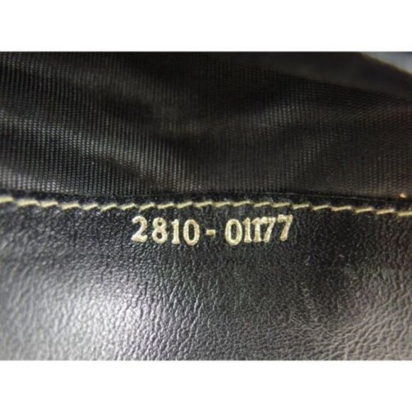 FENDI wallet pecan beige PVC ?~ leather Authentic Used - Picture 9 of 10